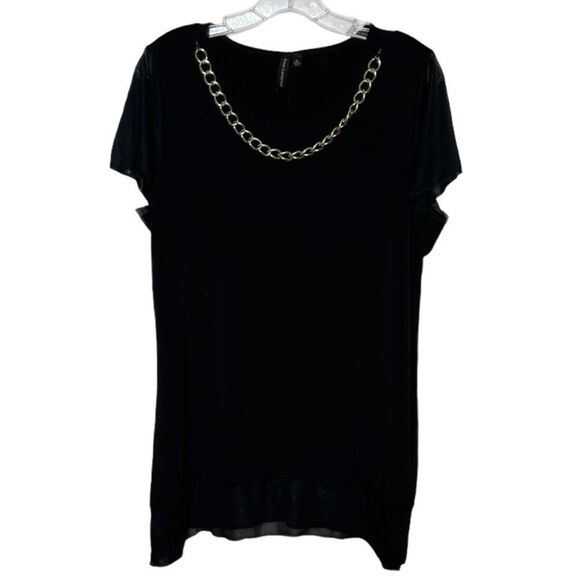 Susan Lawrence‎ Top With Gold Chain - Picture 1 of 9